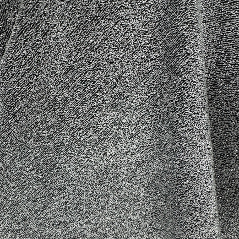 H&M Divided silver gray glitter V-cut thin strap bodycon mini dress size M‎ NWT - Picture 5 of 10